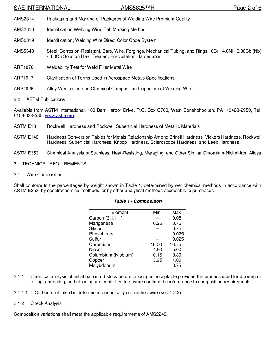 SAE AMS 5825H-2017.pdf_第2页
