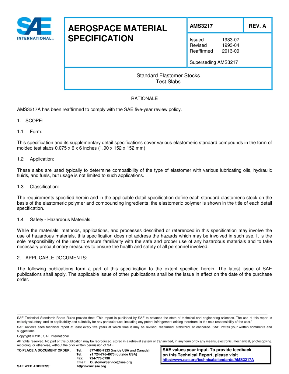 SAE AMS 3217a-2013.pdf_第1页