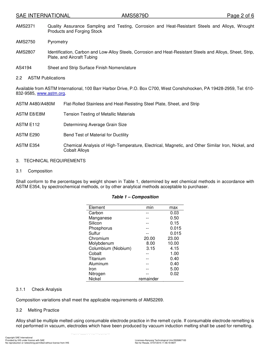 SAE AMS 5879D-2015.pdf_第2页
