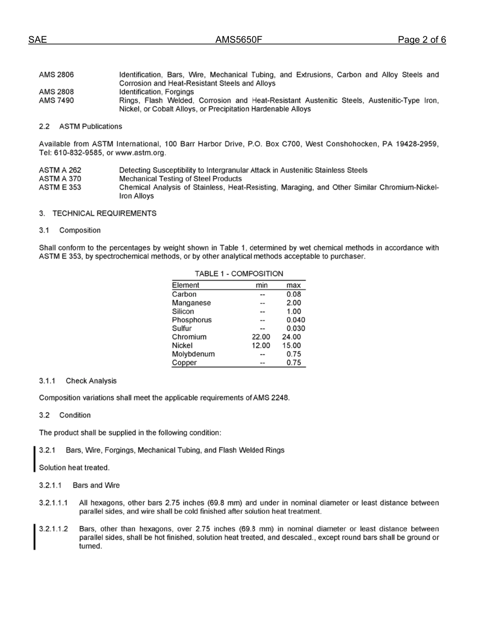SAE AMS 5650F-2012.pdf_第2页