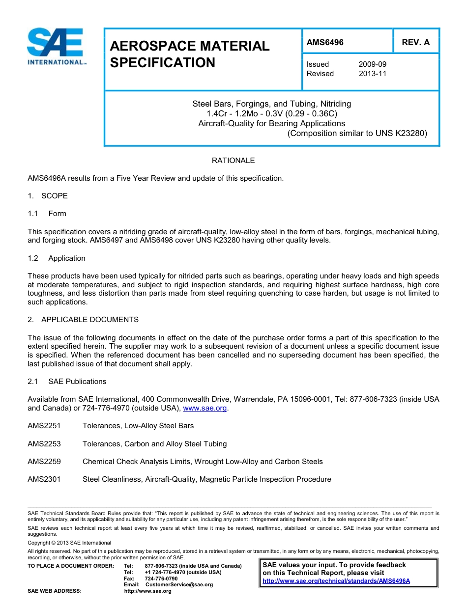 SAE AMS 6496A-2013.pdf_第1页