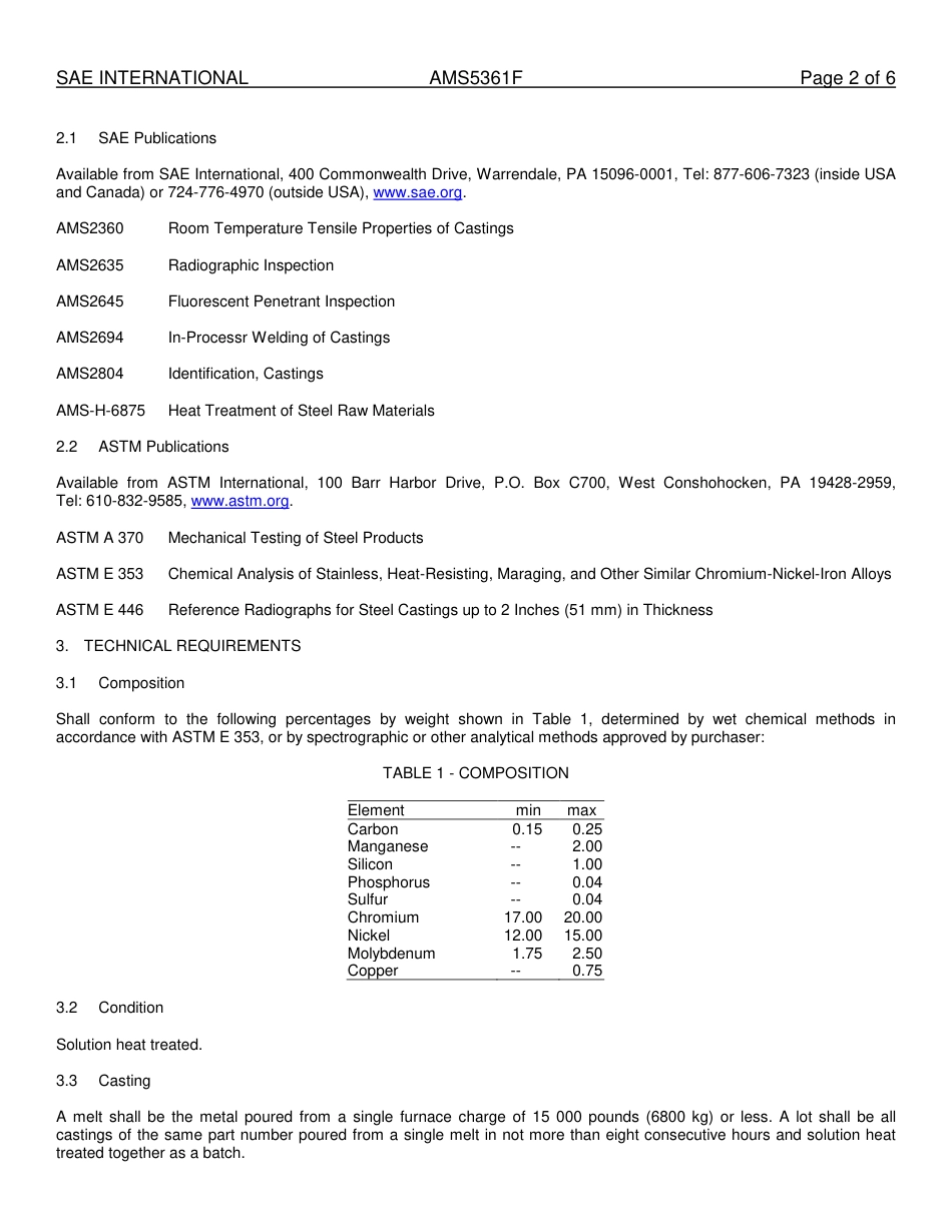 SAE AMS 5361F-2013.pdf_第2页
