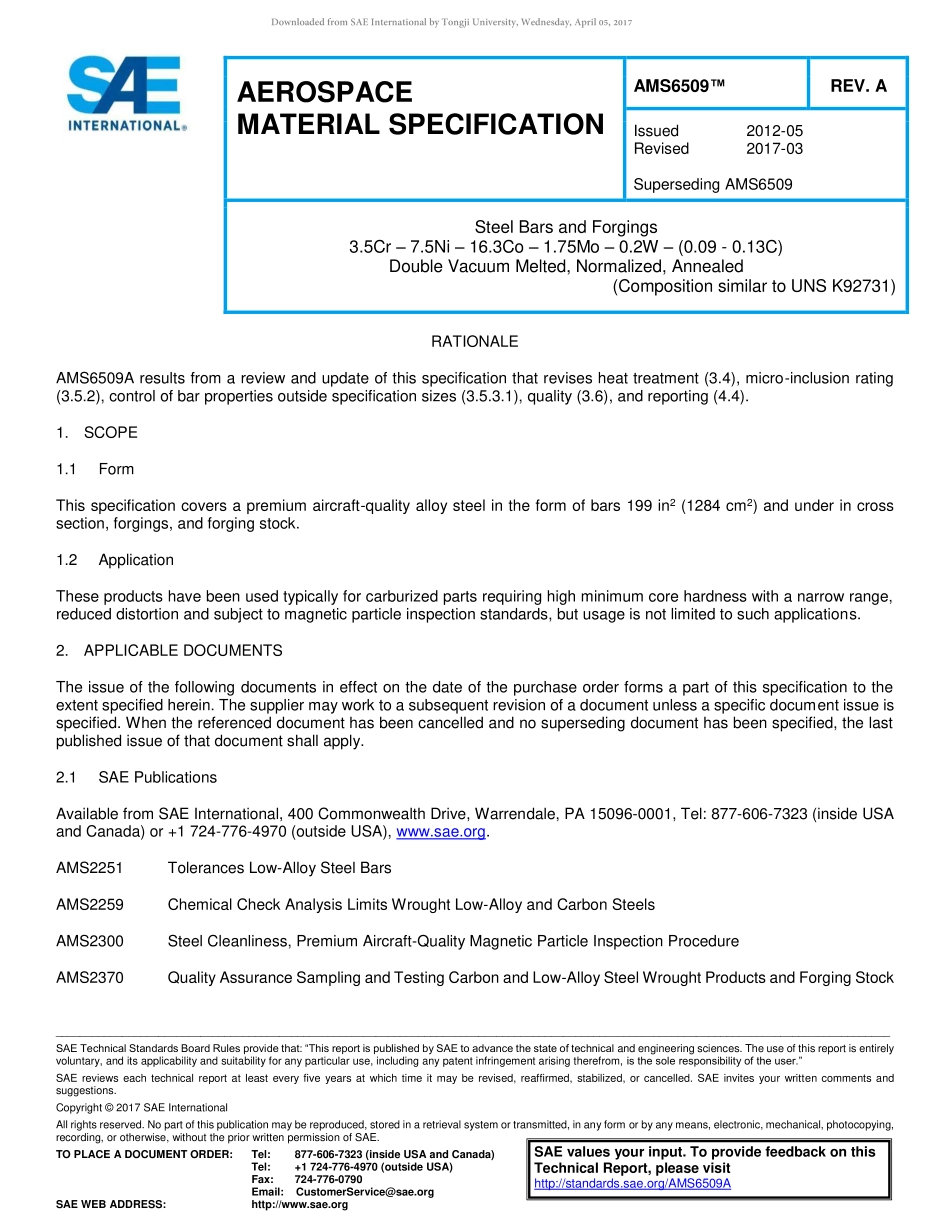 SAE AMS 6509A-2017.pdf_第1页