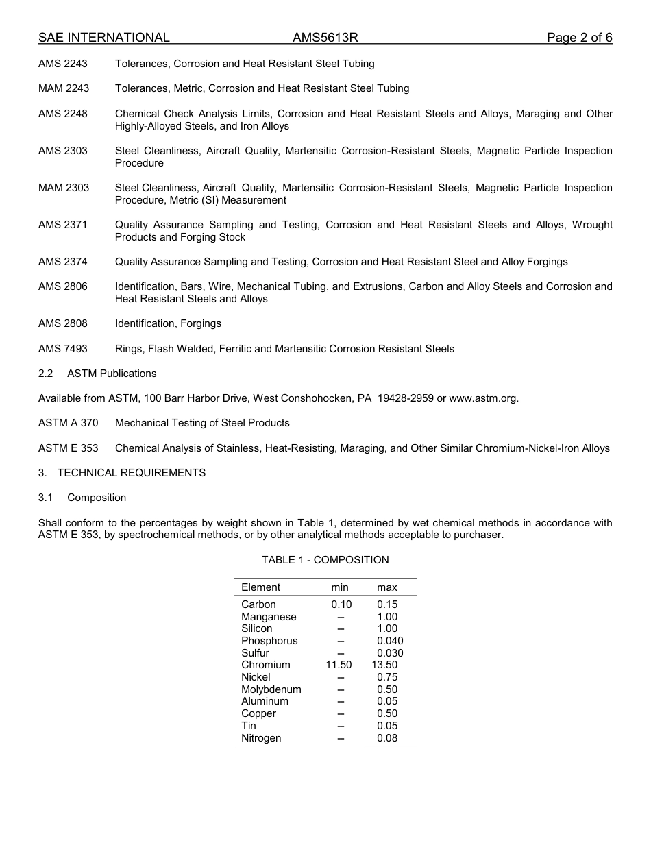 SAE AMS 5613R-2013.pdf_第2页