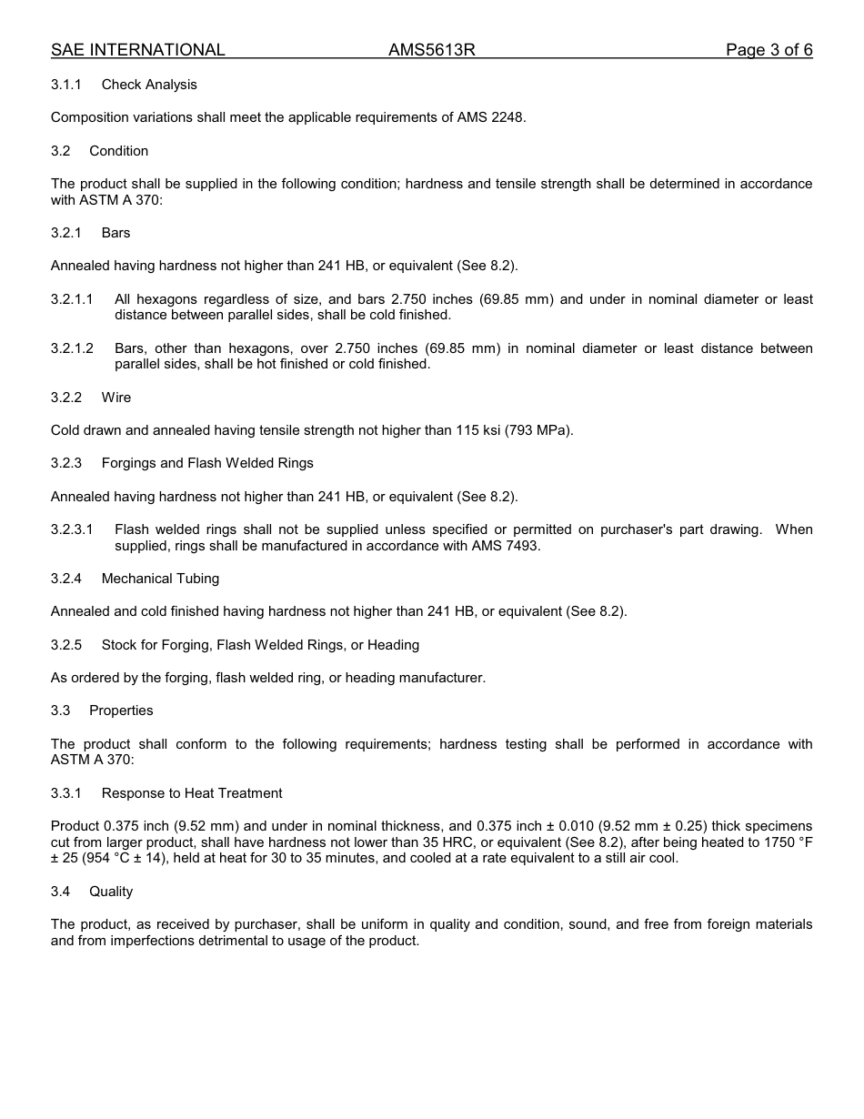 SAE AMS 5613R-2013.pdf_第3页
