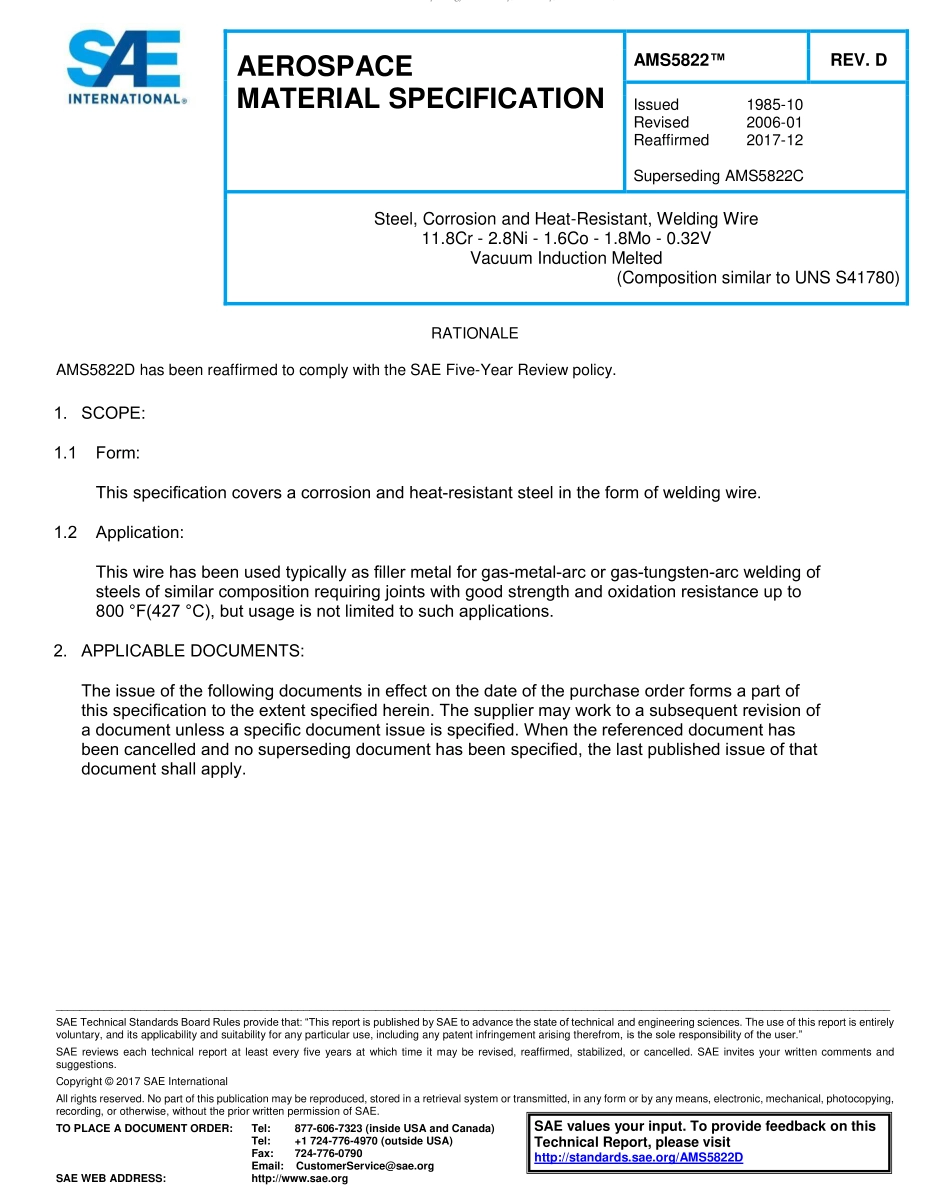 SAE AMS 5822D-2017.pdf_第1页