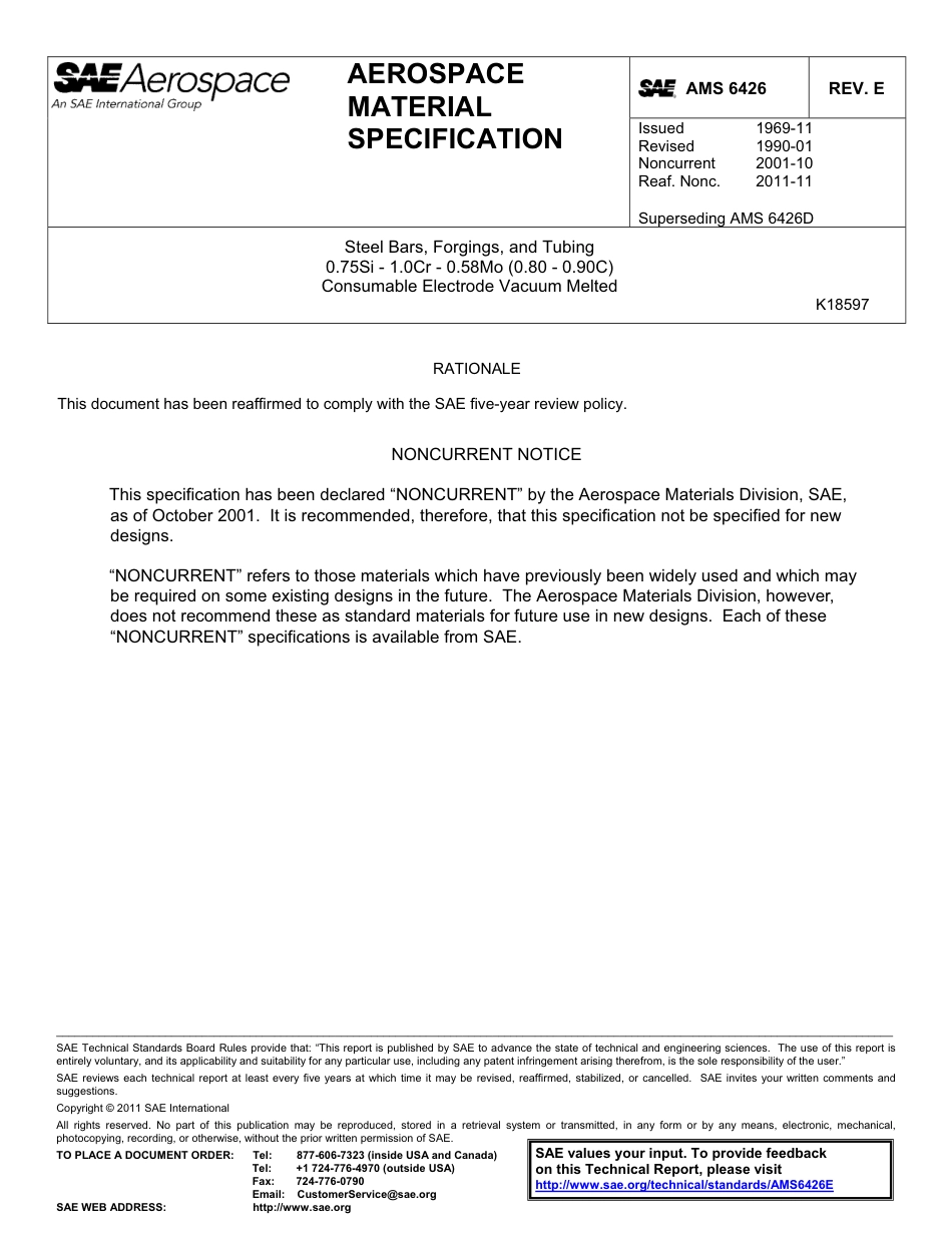 SAE AMS 6426E-2011.pdf_第1页