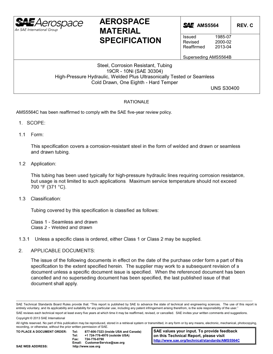 SAE AMS 5564C-2013.pdf_第1页