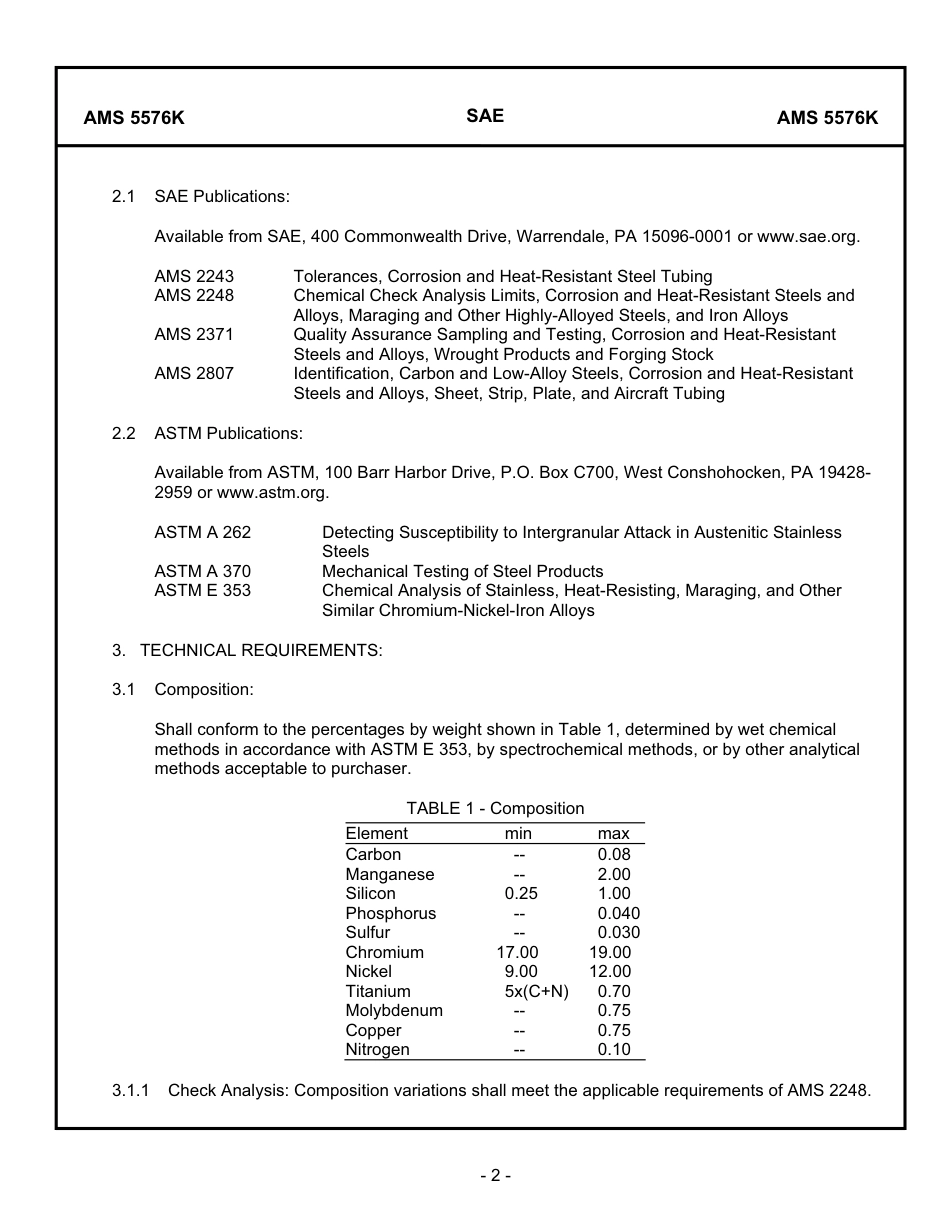 SAE AMS 5576k-2010.pdf_第2页