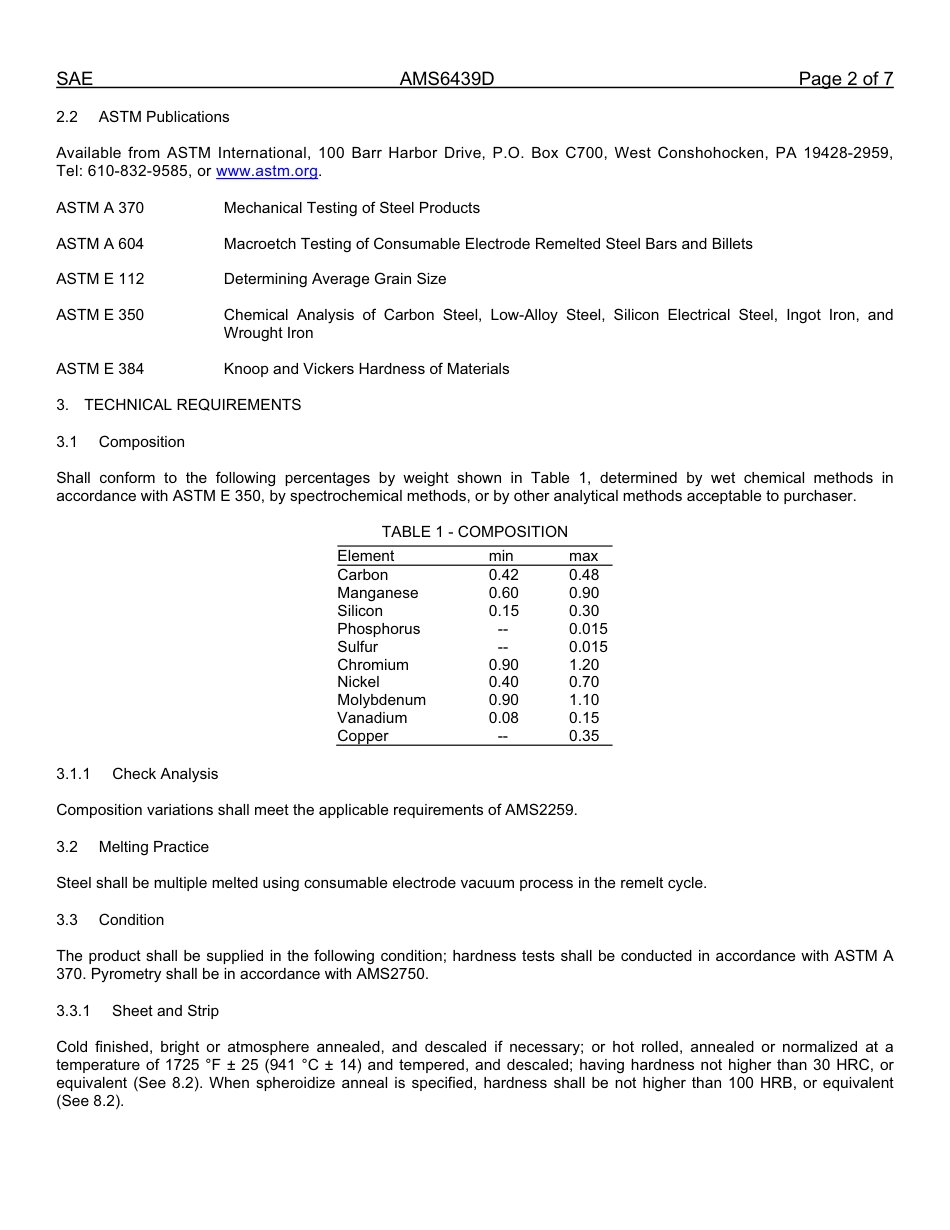 SAE AMS 6439D-2011.pdf_第2页