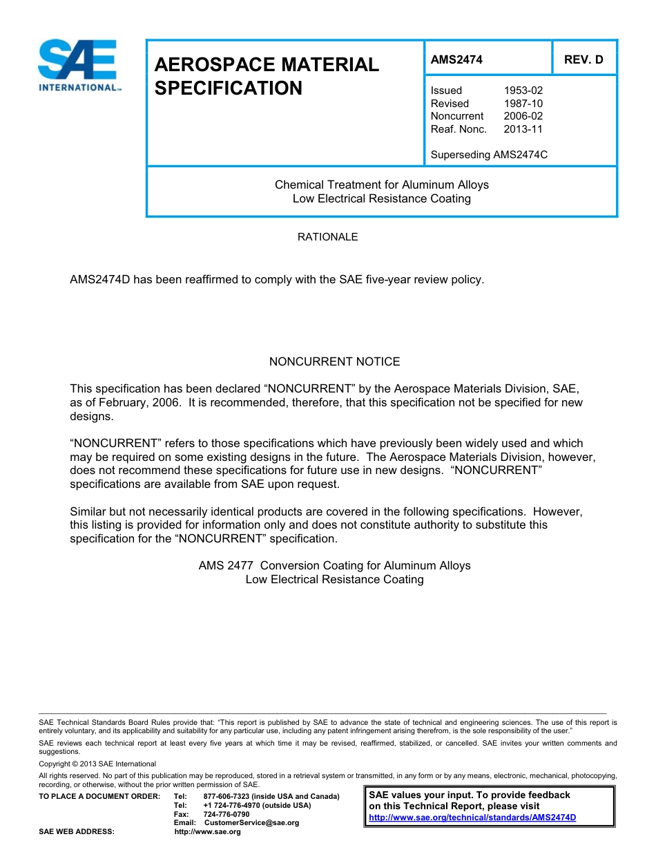 SAE AMS 2474D-2013.pdf_第1页