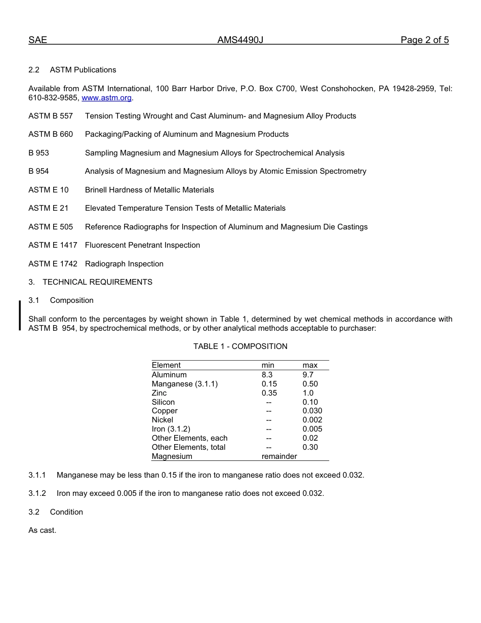 SAE AMS 4490j-2011.pdf_第2页