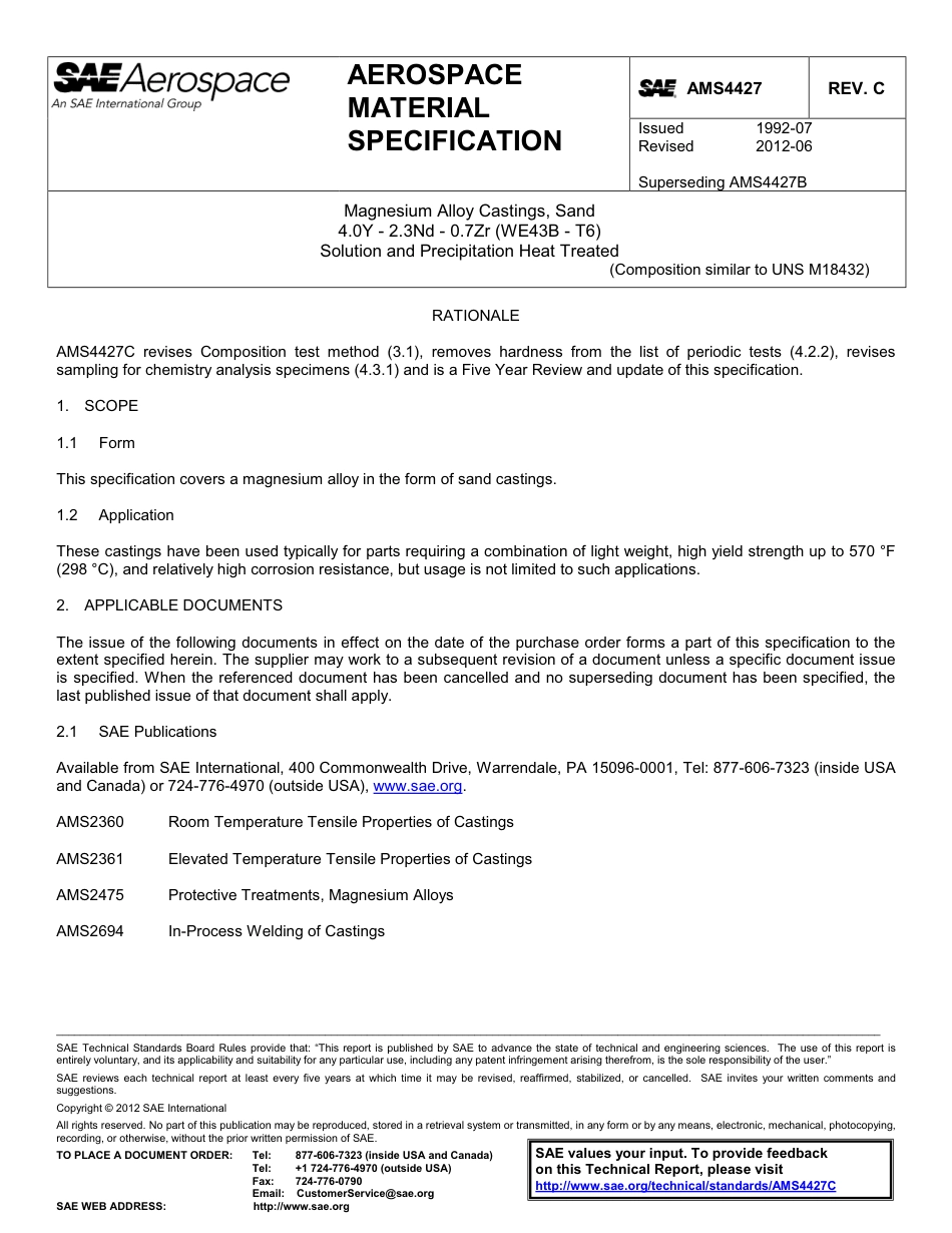SAE AMS 4427C-2012.pdf_第1页