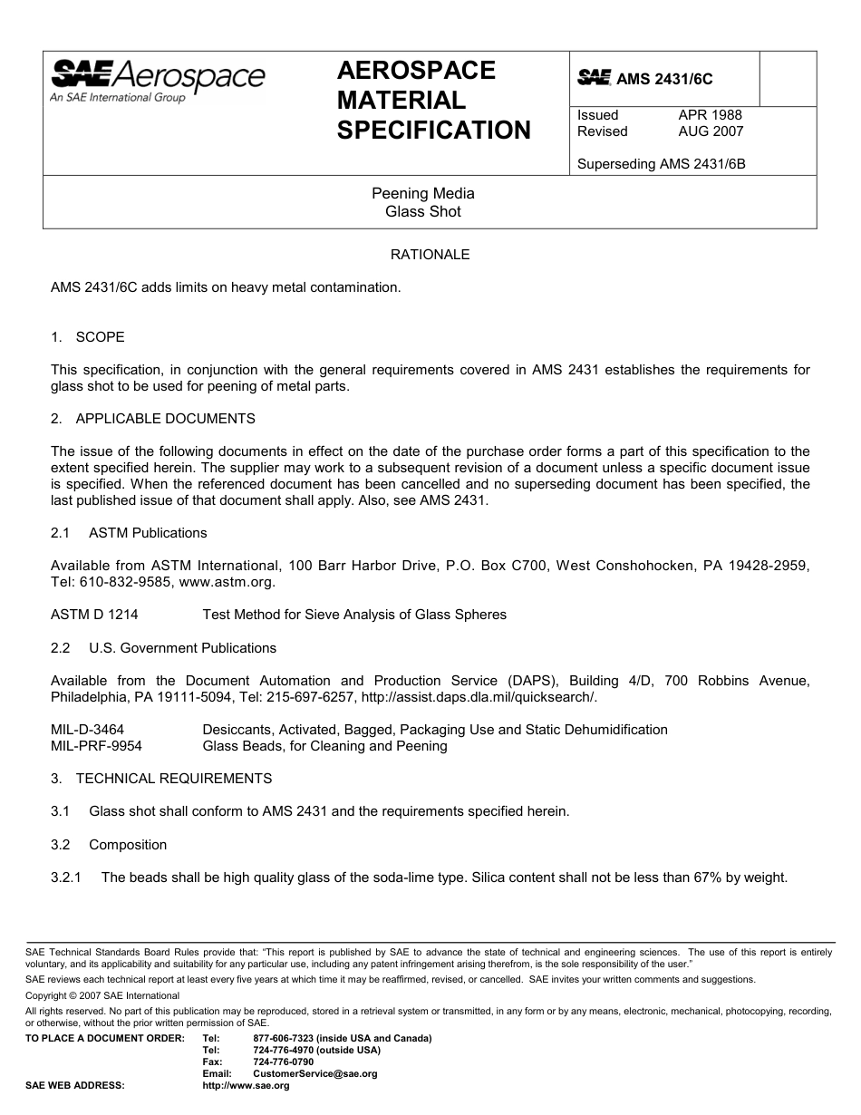 SAE AMS 2431-6C-2007.pdf_第1页
