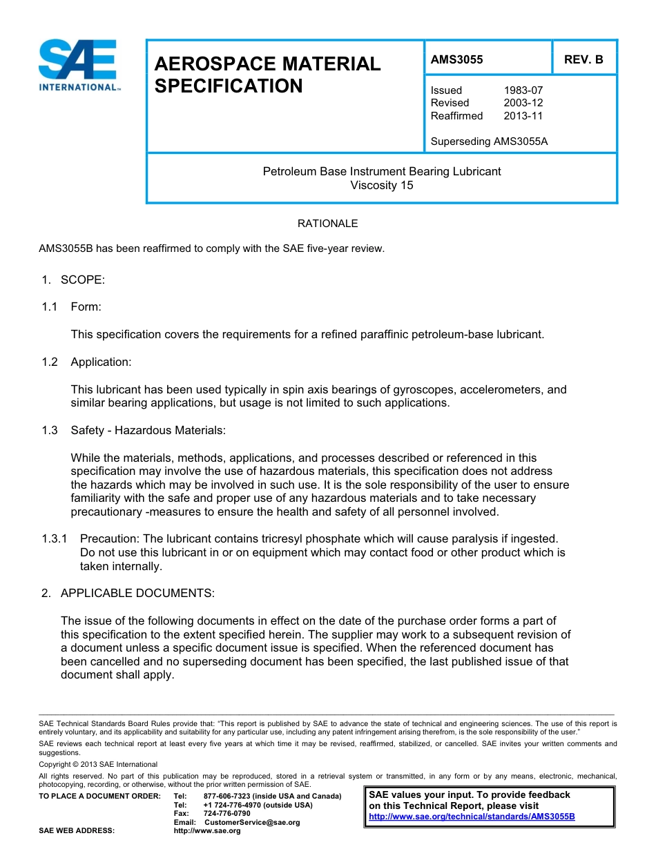 SAE AMS 3055B-2013.pdf_第1页
