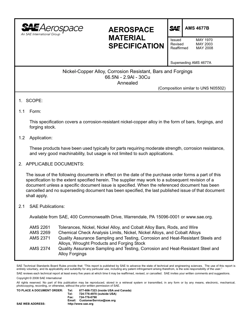 SAE AMS 4677B-2008.pdf_第1页