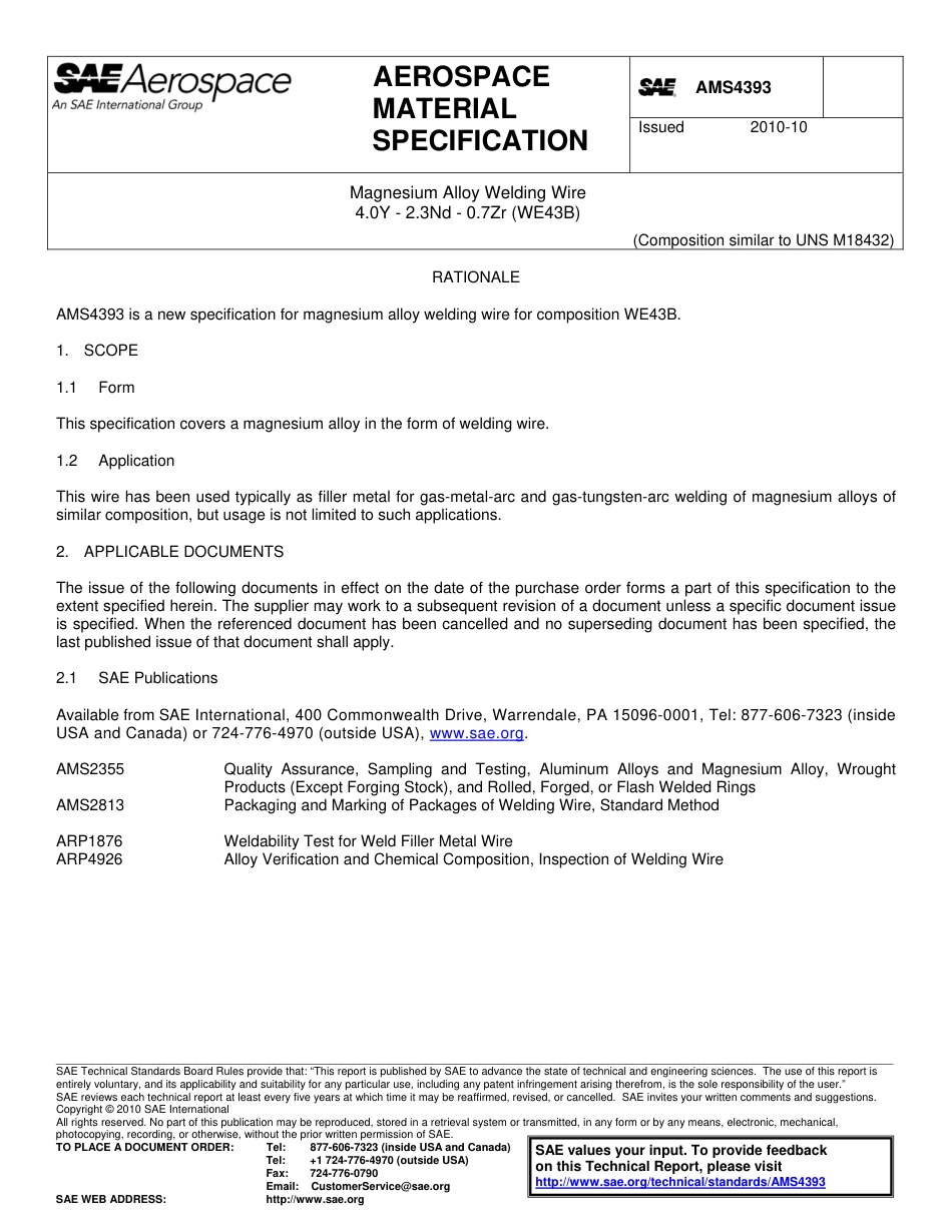 SAE AMS 4393-2010.pdf_第1页