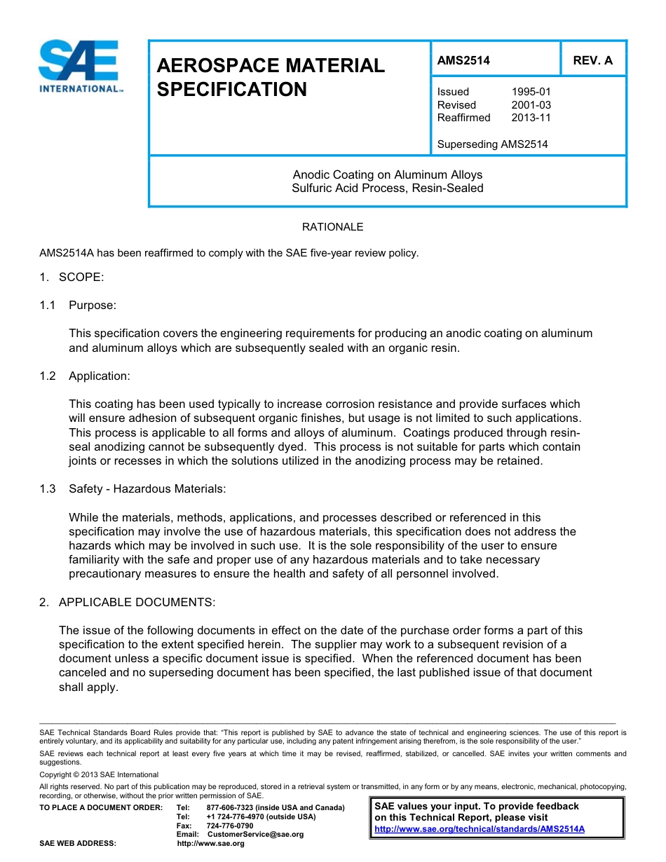 SAE AMS 2514A-2013.pdf_第1页