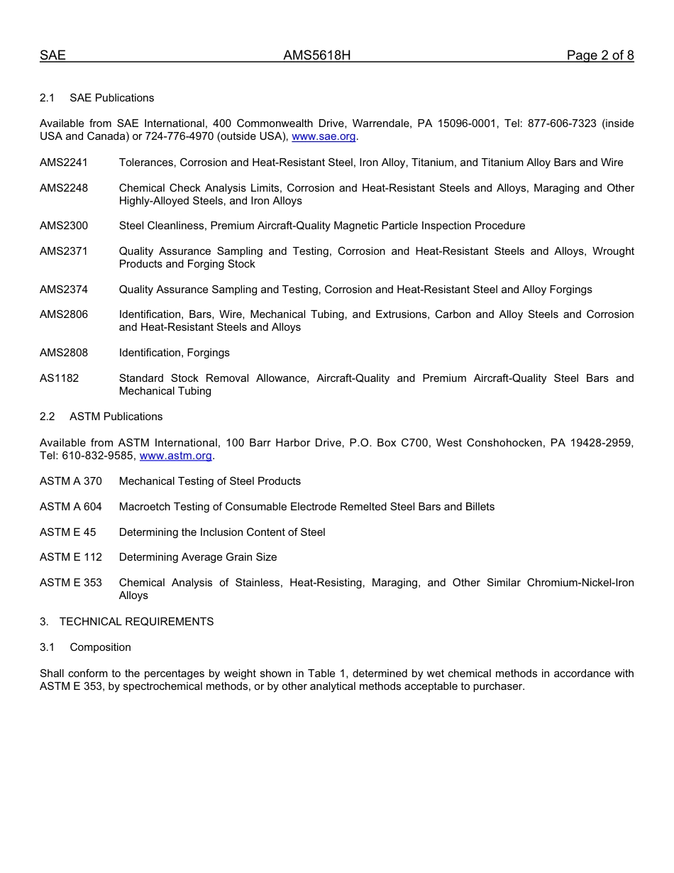 SAE AMS 5618h-2012.pdf_第2页