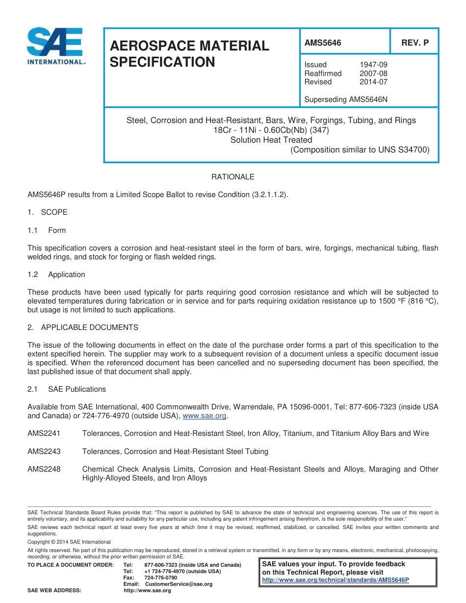 SAE AMS 5646P-2014.pdf_第1页