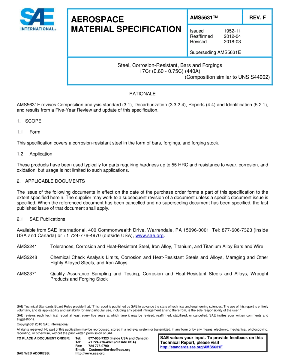 SAE AMS 5631F-2018.pdf_第1页