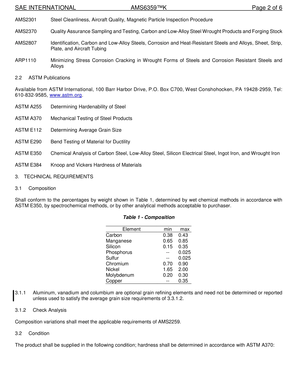 SAE AMS 6359K-2015.pdf_第2页