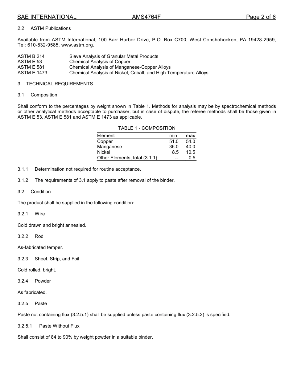 SAE AMS 4764F-2013.pdf_第2页