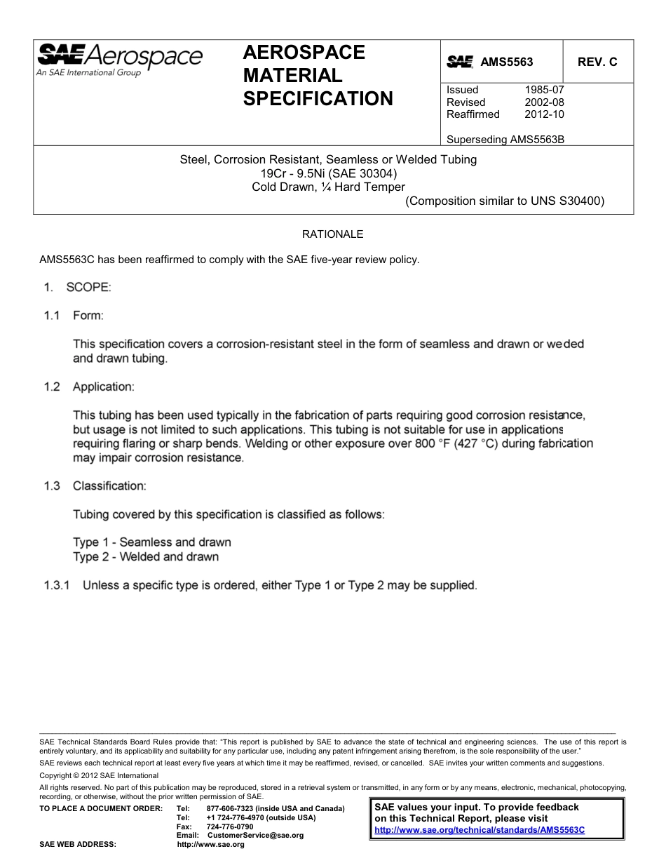 SAE AMS 5563C-2012.pdf_第1页