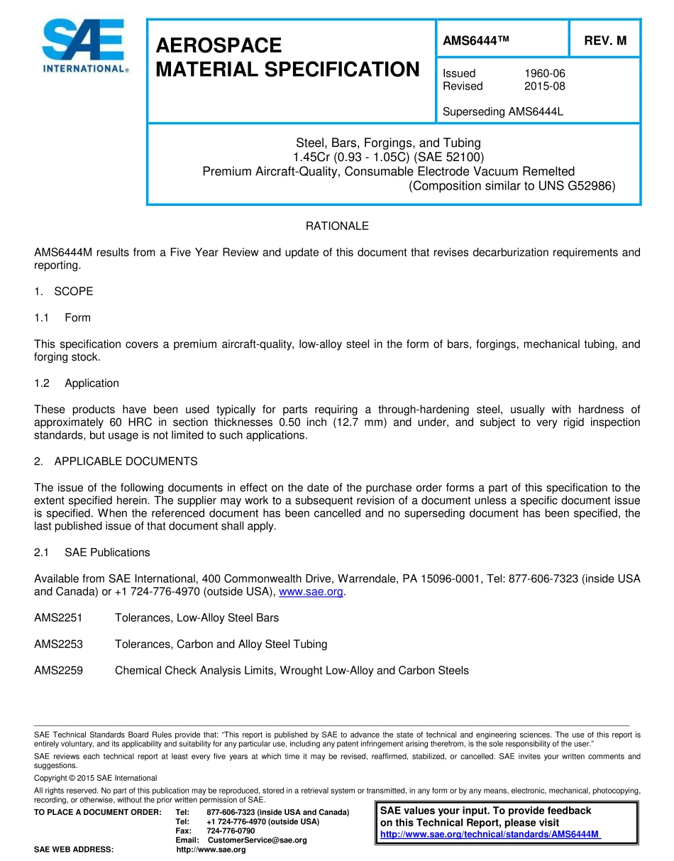 SAE AMS 6444M-2015.pdf_第1页