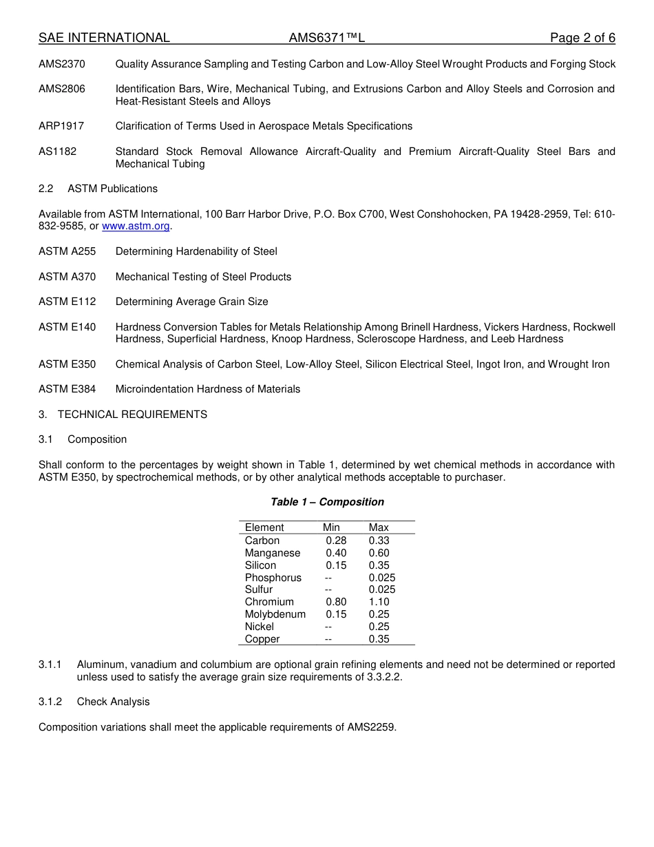 SAE AMS 6371L-2017.pdf_第2页
