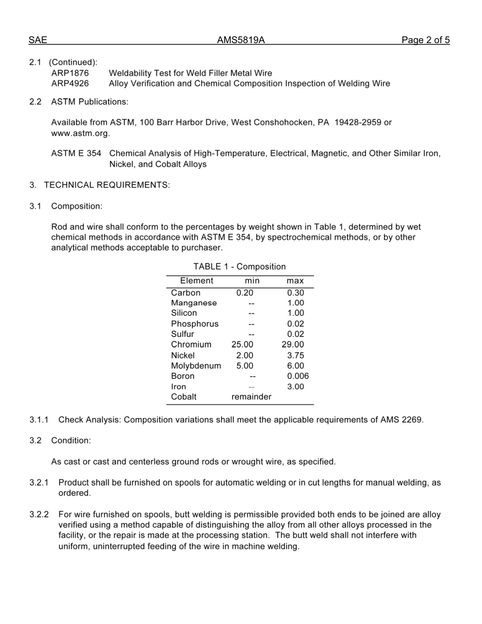 SAE AMS 5819A-2012.pdf_第2页