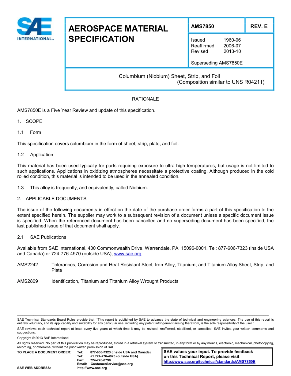 SAE AMS 7850E-2013.pdf_第1页