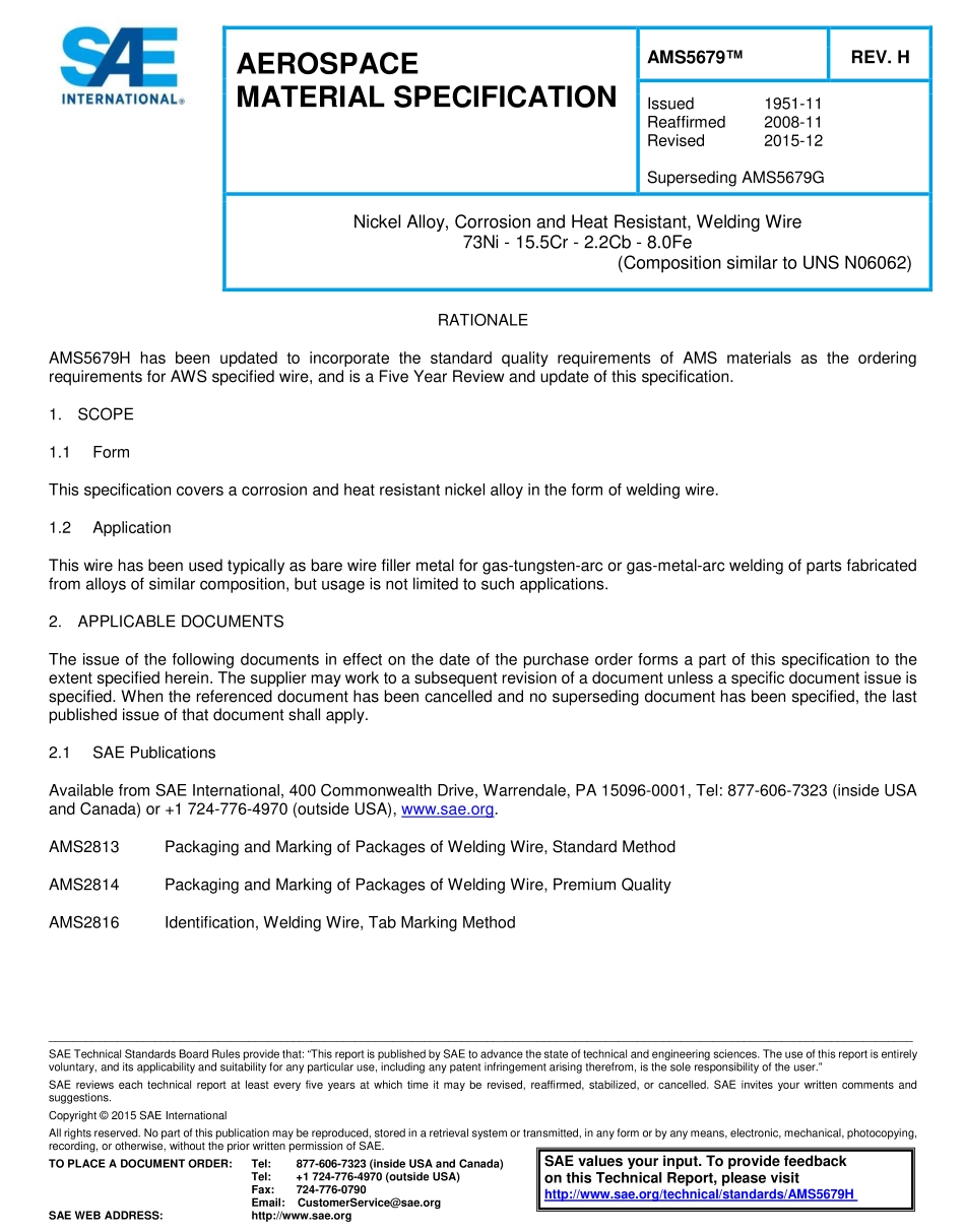 SAE AMS 5679H-2015.pdf_第1页