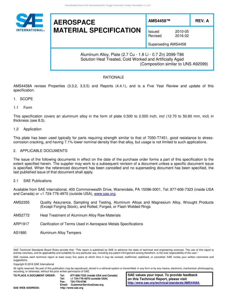 SAE AMS 4458-2016.pdf_第1页