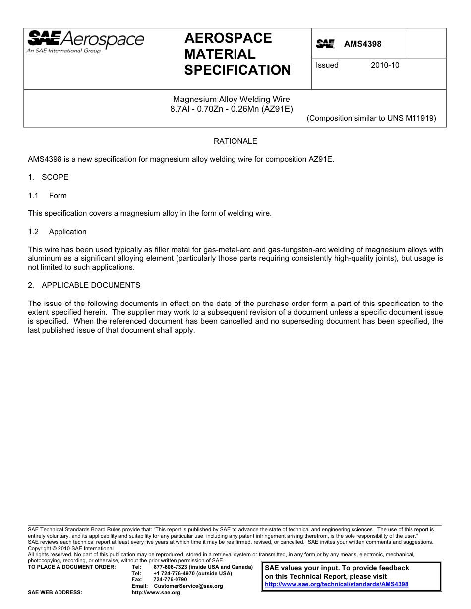 SAE AMS 4398-2010.pdf_第1页