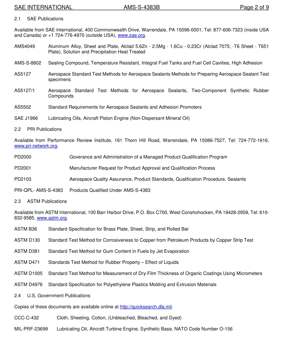 SAE AMS-S-4383B-2015.pdf_第2页