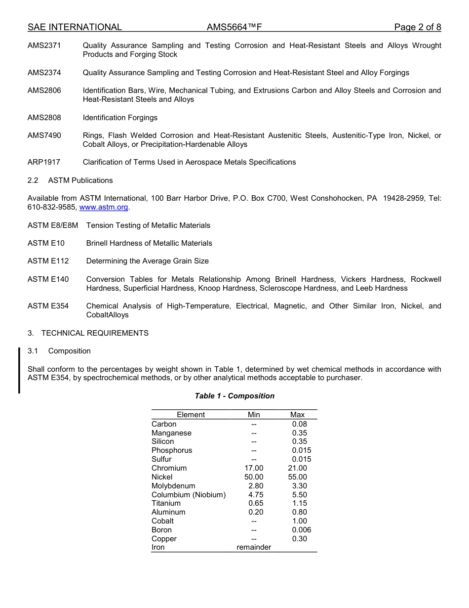 SAE AMS 5664F-2017.pdf_第2页