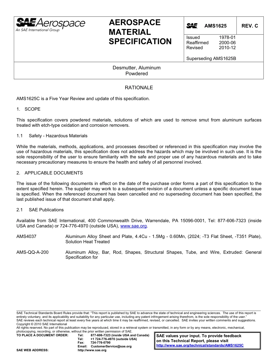 SAE AMS 1625C-2010.pdf_第1页