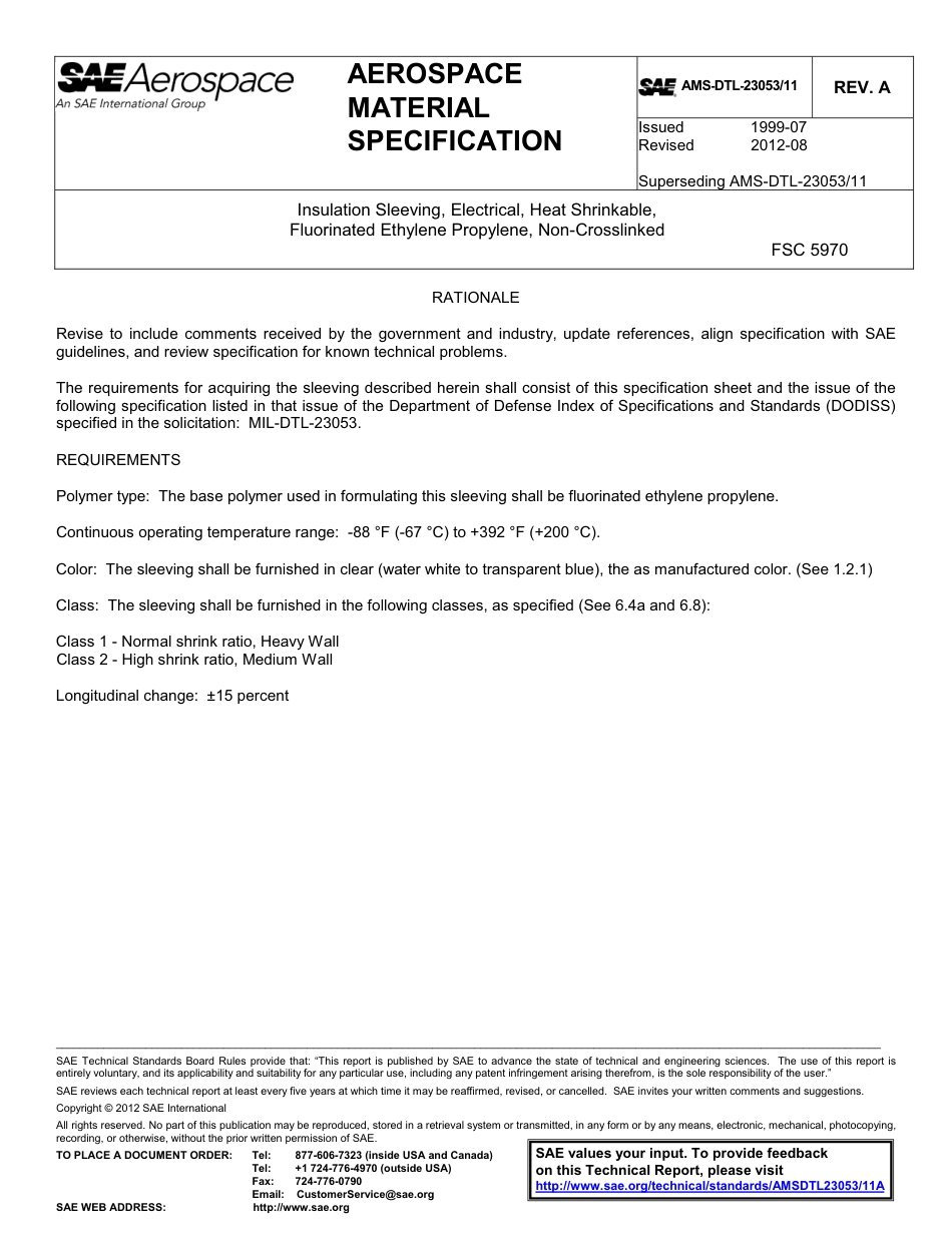SAE AMS-DTL-23053-11A-2012.pdf_第1页