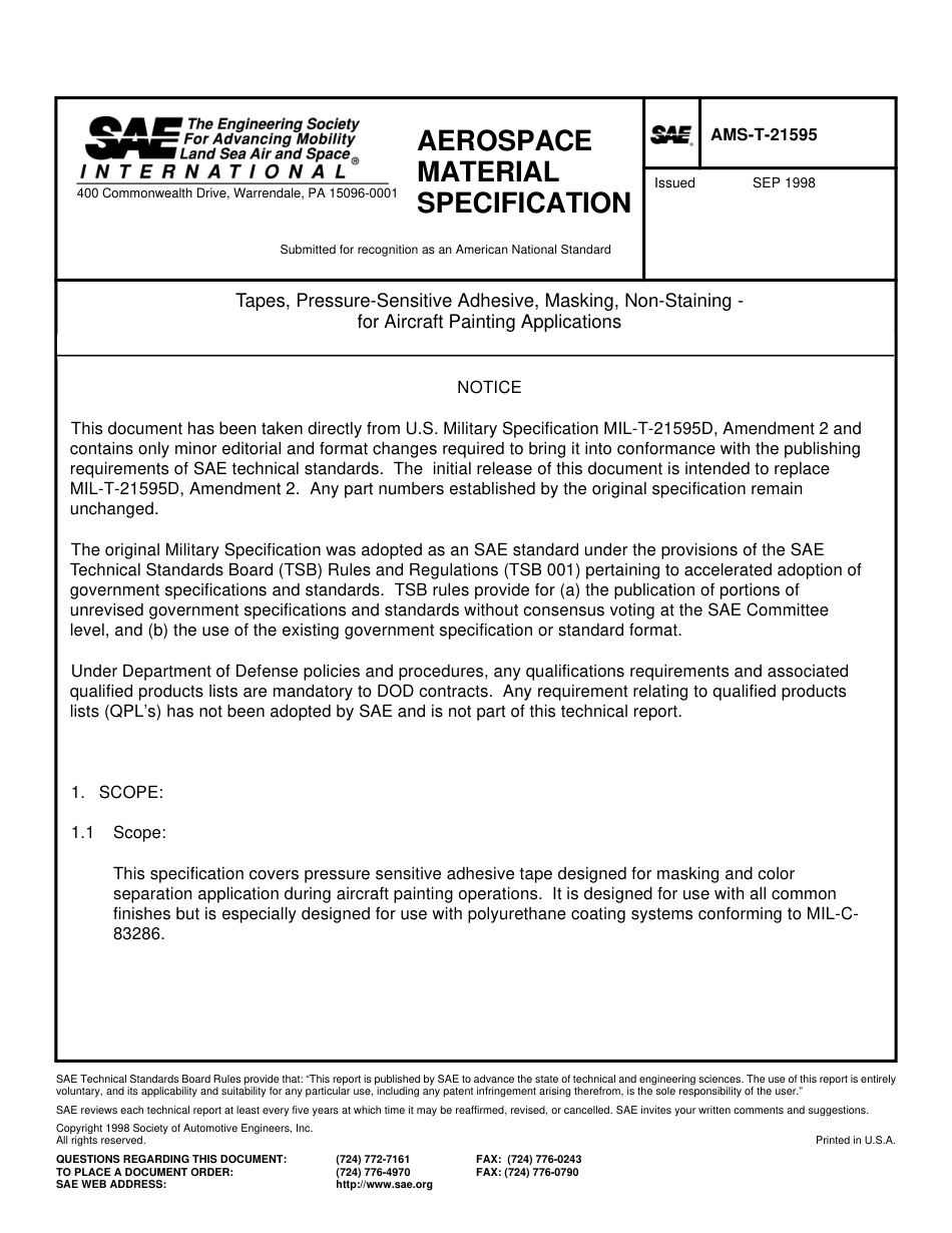 SAE AMS-T-21595-1998.pdf_第2页