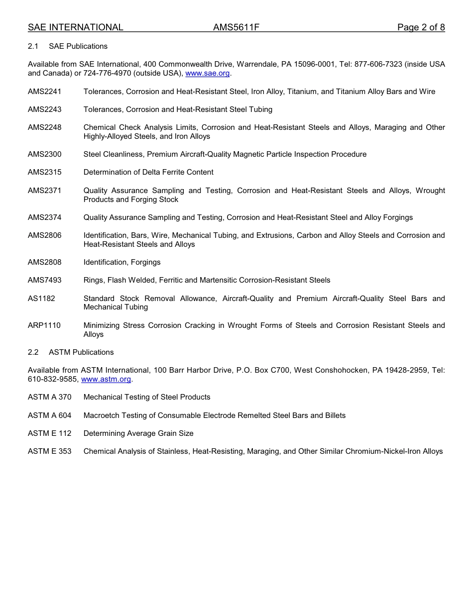 SAE AMS 5611F-2013.pdf_第2页