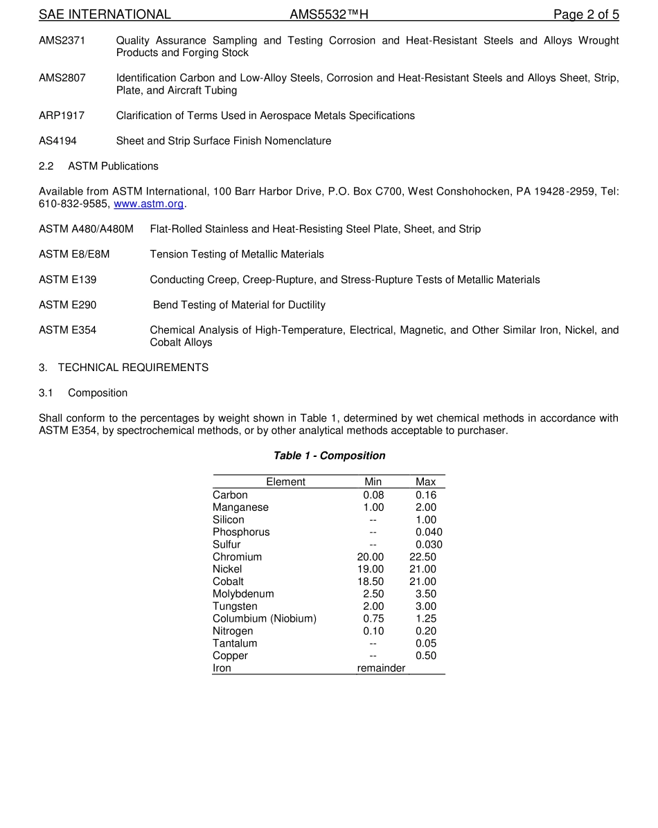SAE AMS 5532H-2017.pdf_第2页