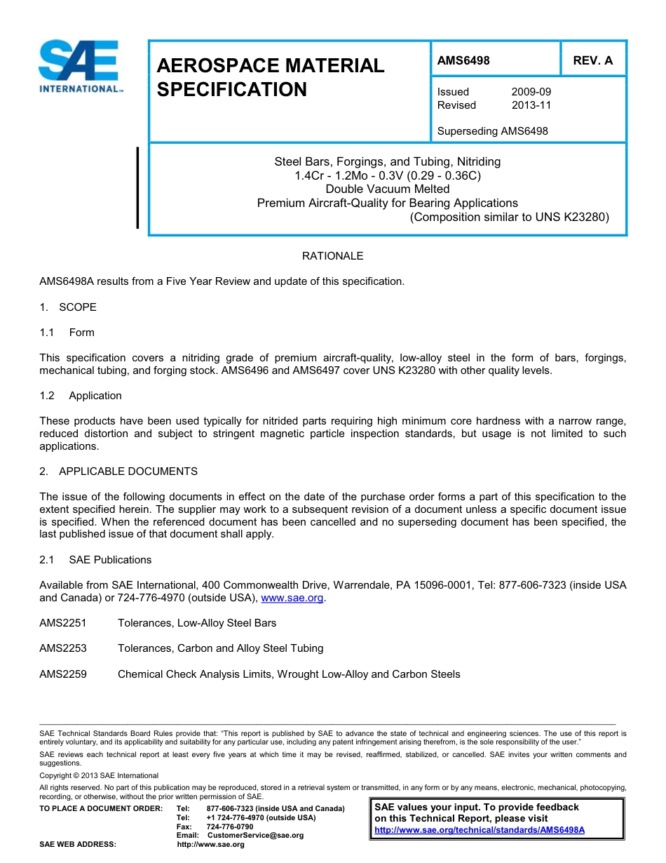 SAE AMS 6498A-2013.pdf_第1页