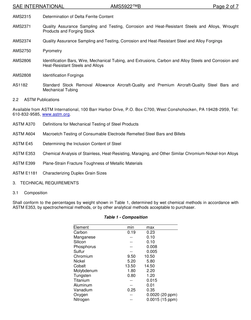 SAE AMS 5922B-2015.pdf_第2页