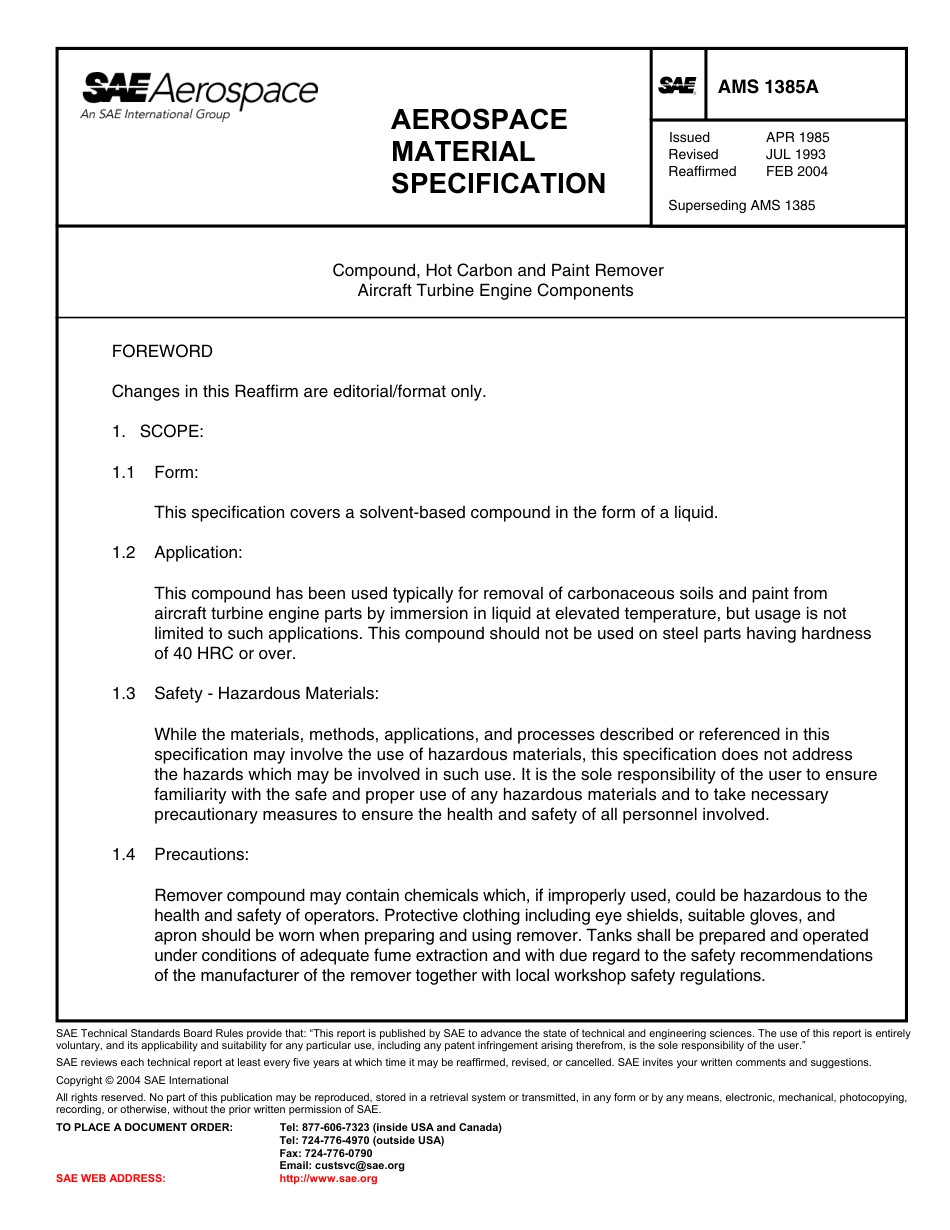 SAE AMS 1385A-2004.pdf_第1页