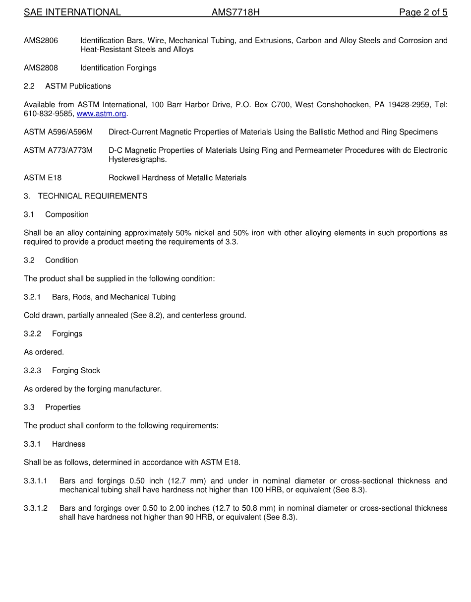 SAE AMS 7718H-2015.pdf_第2页