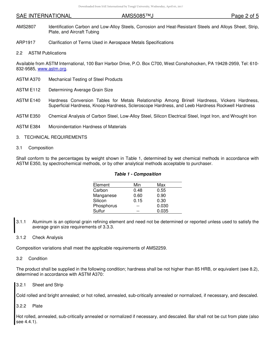SAE AMS 5085J-2017.pdf_第2页