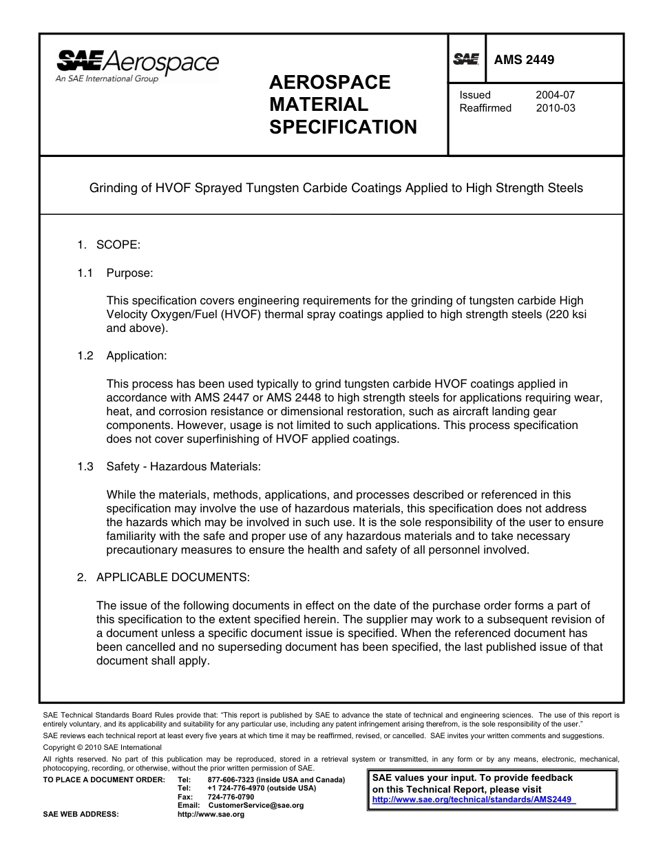 SAE AMS 2449-2010.pdf_第1页