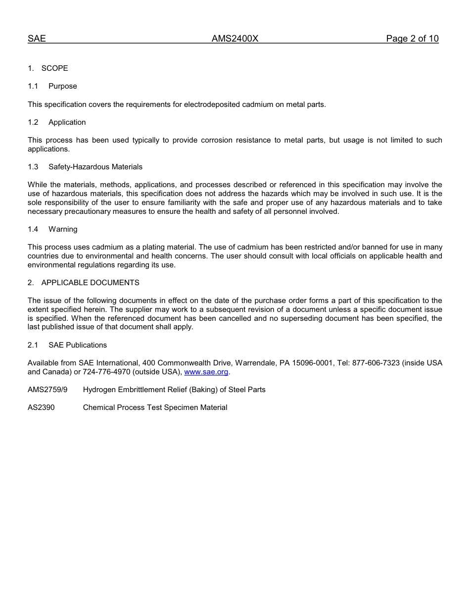 SAE AMS 2400X-2013.pdf_第2页