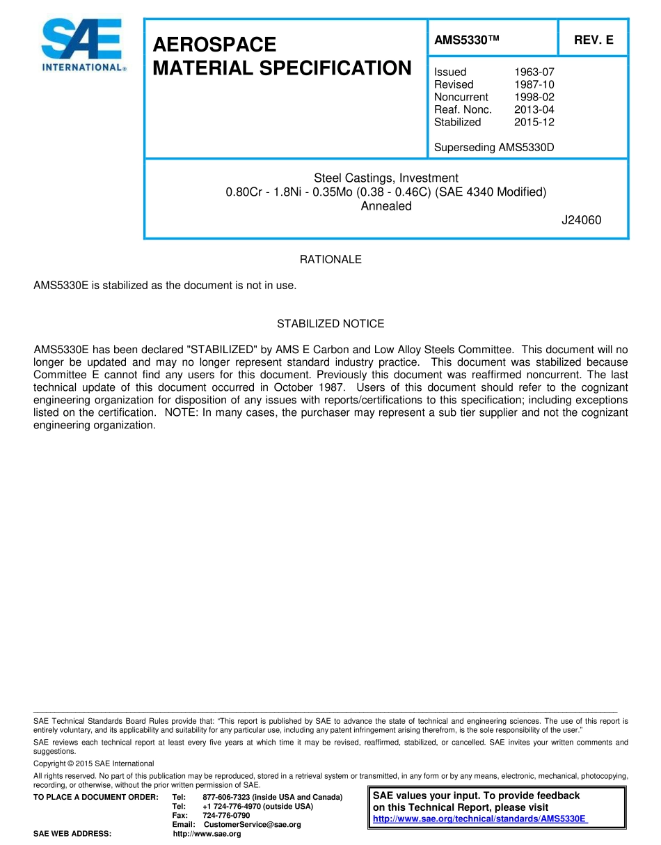SAE AMS 5330E-2015 scan.pdf_第1页